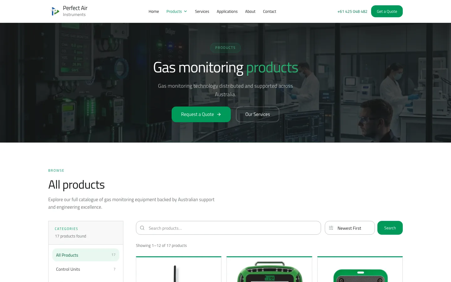 PerfectAir product catalogue